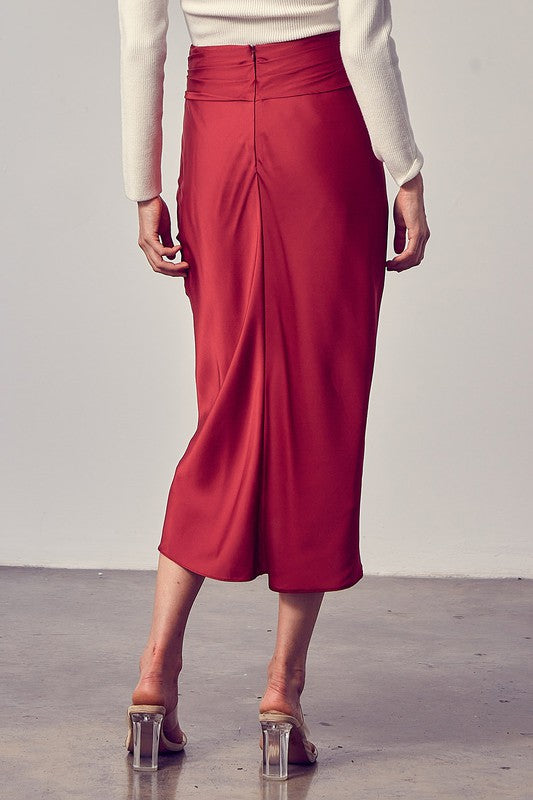 Ruby Tie Front Skirt