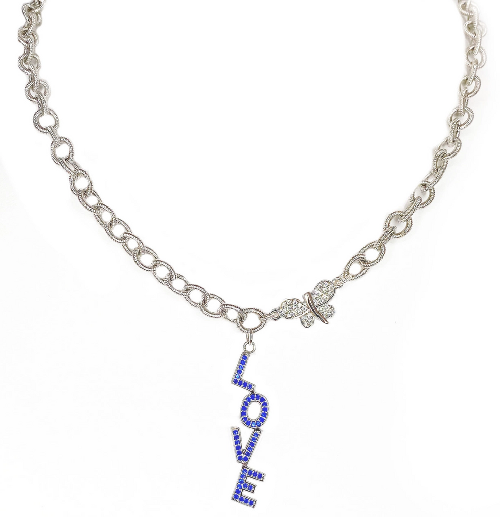 THISTLE AND MAIN So in Love Necklace