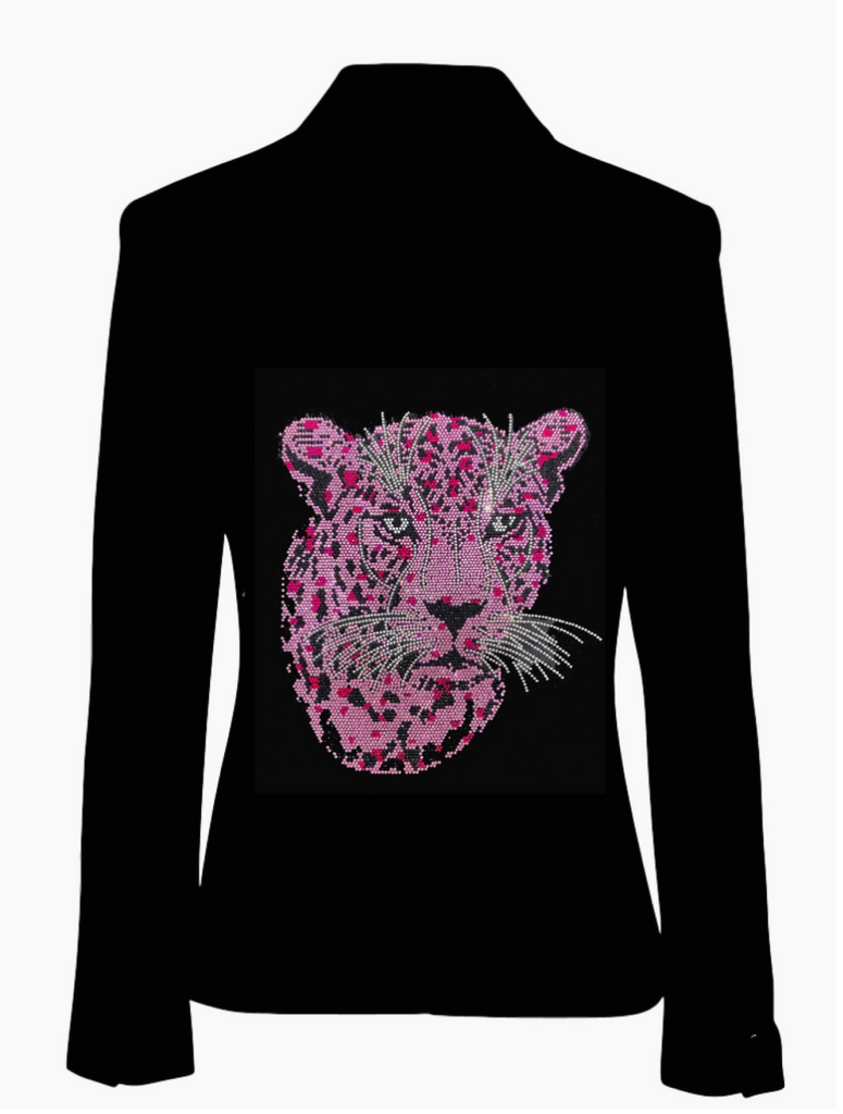 HIPCHIK Pink Couture Panther Blazer - Pre-Order Ships 9/30